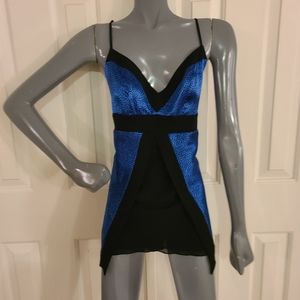 Bisou Bisou Chemise Top Size 6 (runs Large)